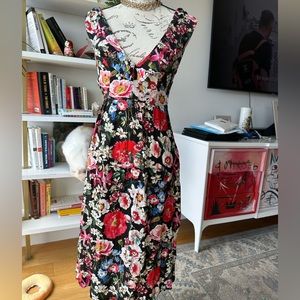 Zara floral dress